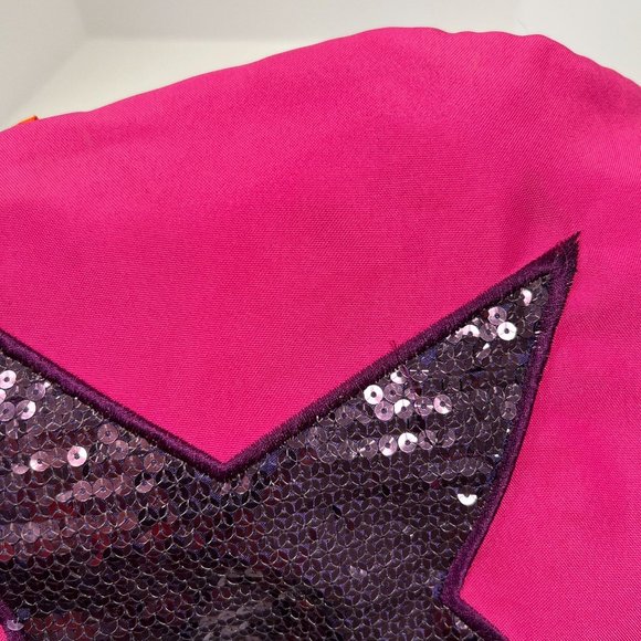 Drawstring bag‎ by Little Missed Matched star and heart sequin for girls - Picture 5 of 8